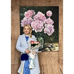 Exhibition with the participation of the artist Marіna Stognieva. Artist's House, Kyiv, March 2024